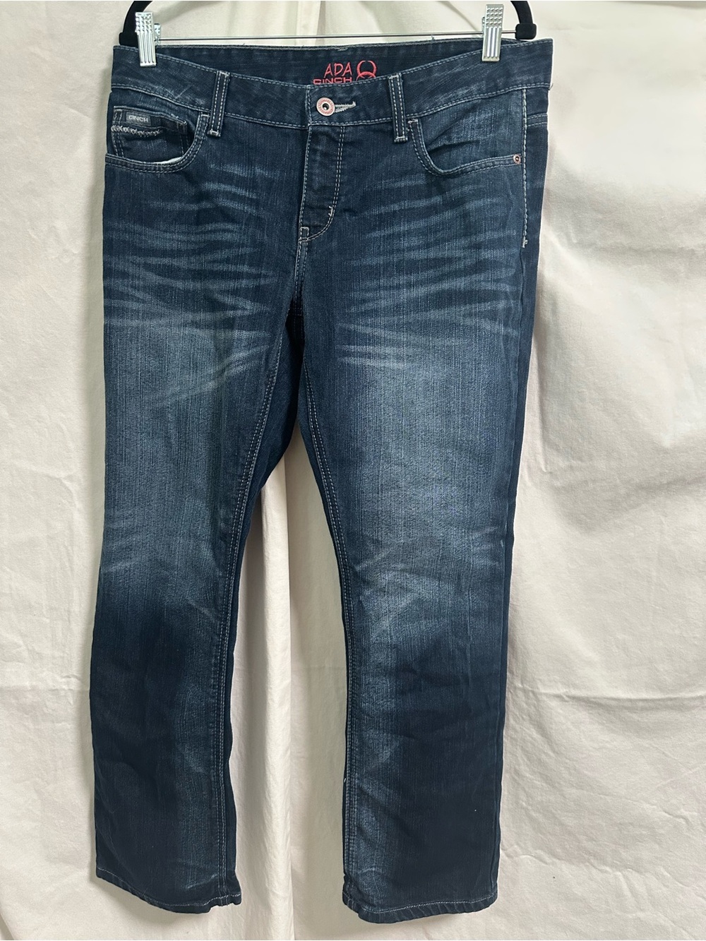 Cinch Women's Boot Cut Jeans in Dark Blue Wash